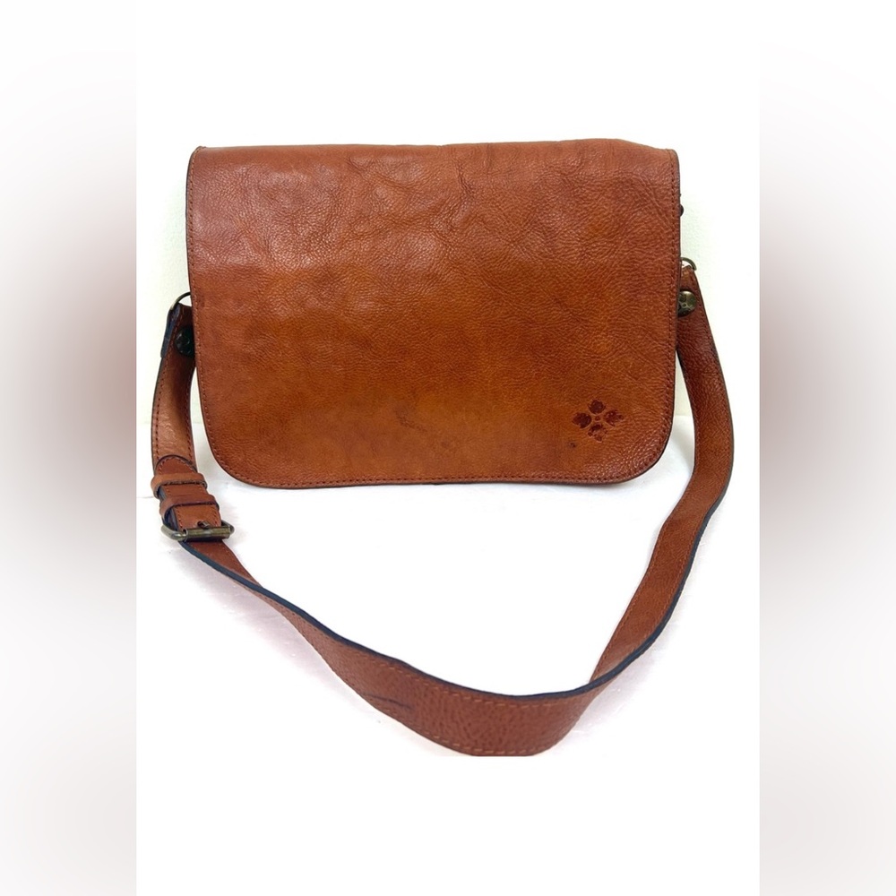 Patricia Nash Vito Leather Messenger Bag